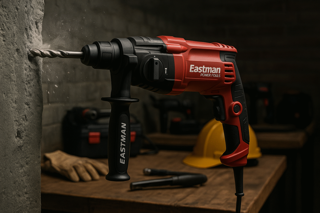 Drilling Machine Hammering | Heavy Duty Hammer Drills by Eastman Tools 1 drilling machine hammering