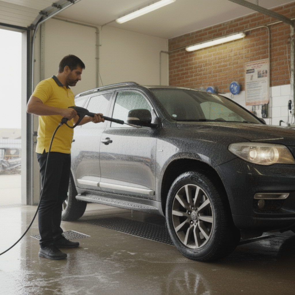 No-1 Washer Machine for Car: The Ultimate Tool for Effortless Cleaning 2 High-pressure washer machine for car cleaning by Eastman Power Tools