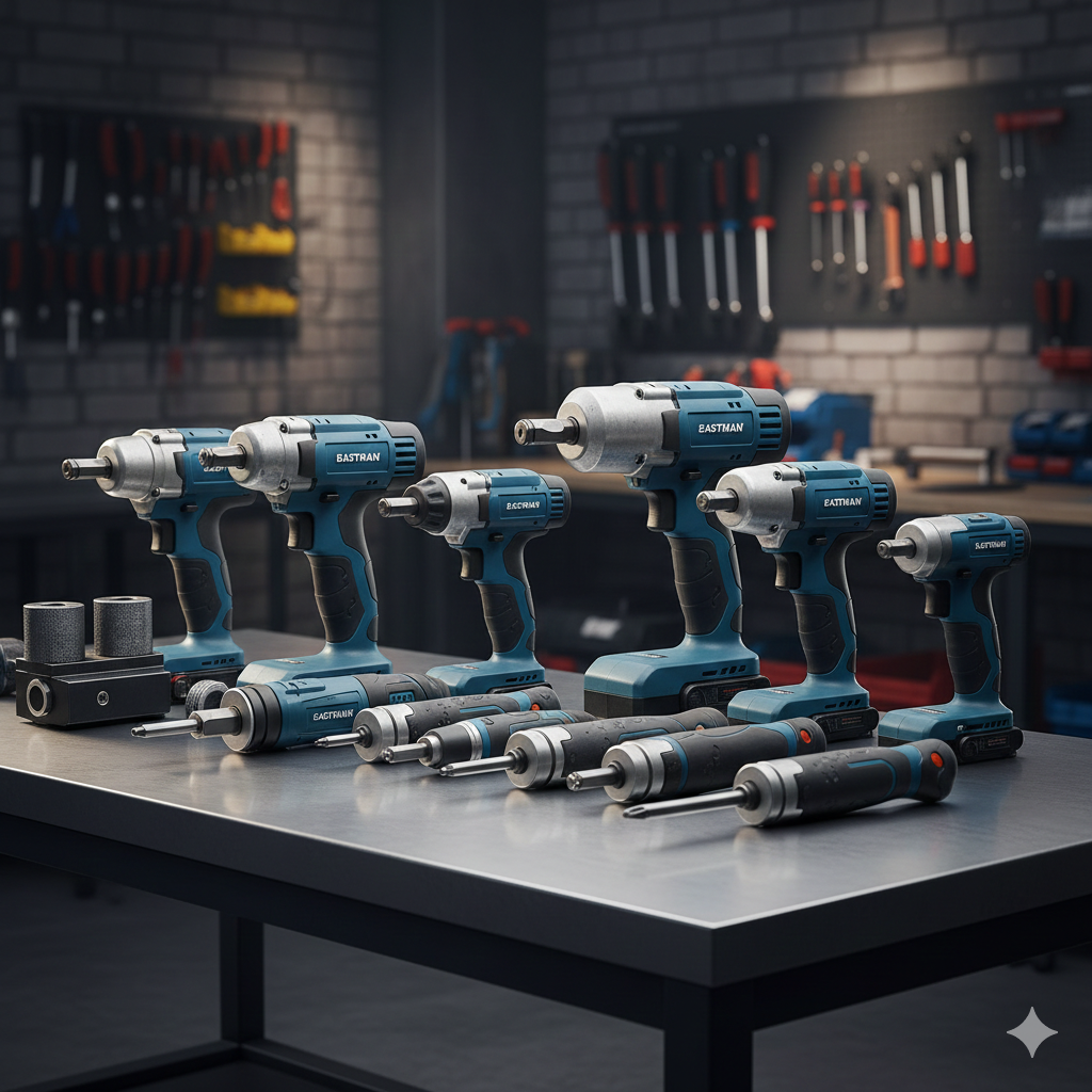 15 Types of Power Tools & Their Uses (Complete Guide) 5 Fastening Power Tools Including Impact Wrenches and Screwdrivers
