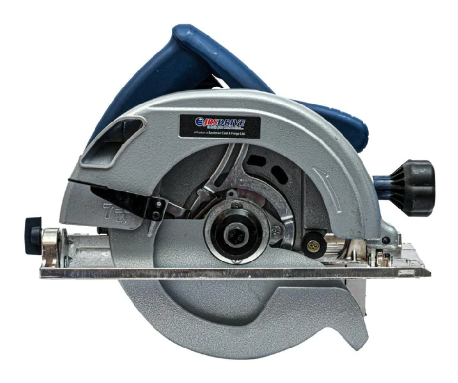 Powerful circular saw designed for precise cuts in various materials, featuring a durable blade and ergonomic handle for professional use.