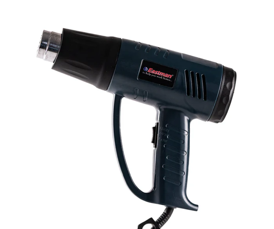 Performance heat gun and blower for crafts, repairs, and industrial applications. Ergonomic design with adjustable temperature and airflow settings for versatile heating tasks.