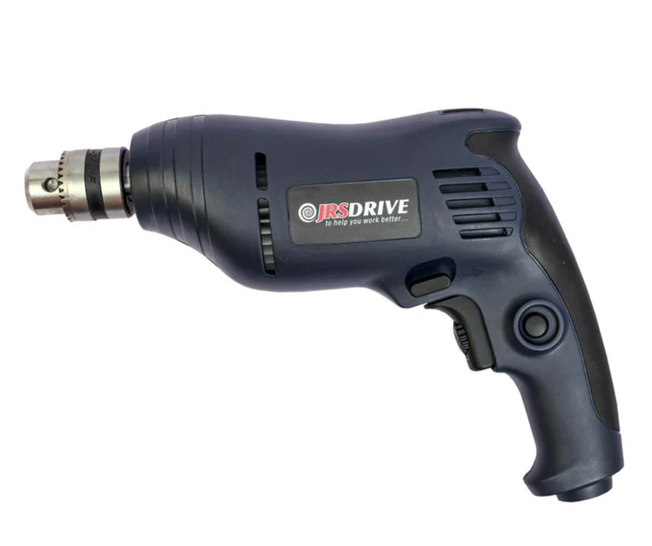 Cordless drill with ergonomic design, ideal for drilling and screwing tasks in construction, woodworking, and home improvement projects.